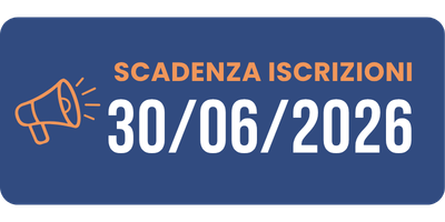 Scadenza iscrizioni 30/06/2026