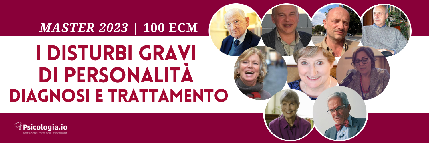 Master sui disturbi di personalità