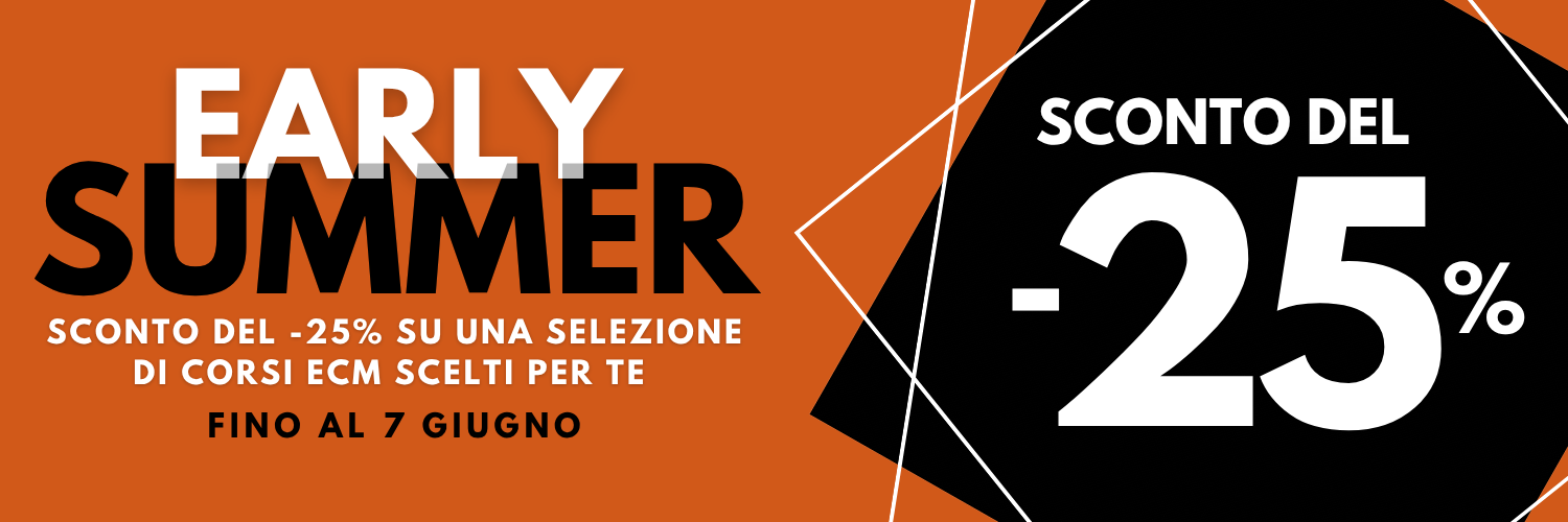 Early Summer –25% su corsi scelti per te