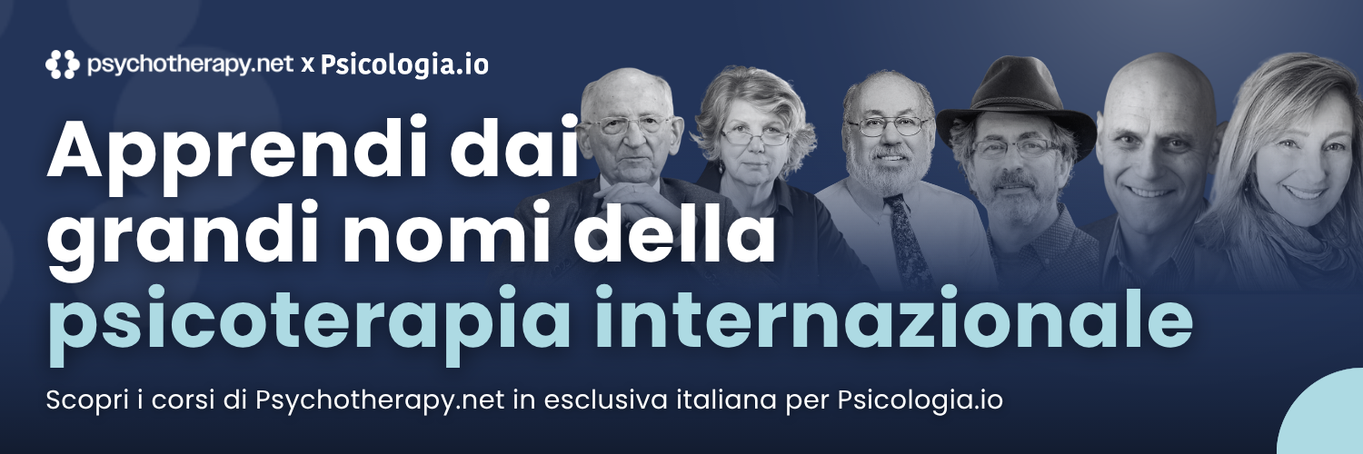 I corsi di Psychotherapy.net in esclusiva per Psicologia.io