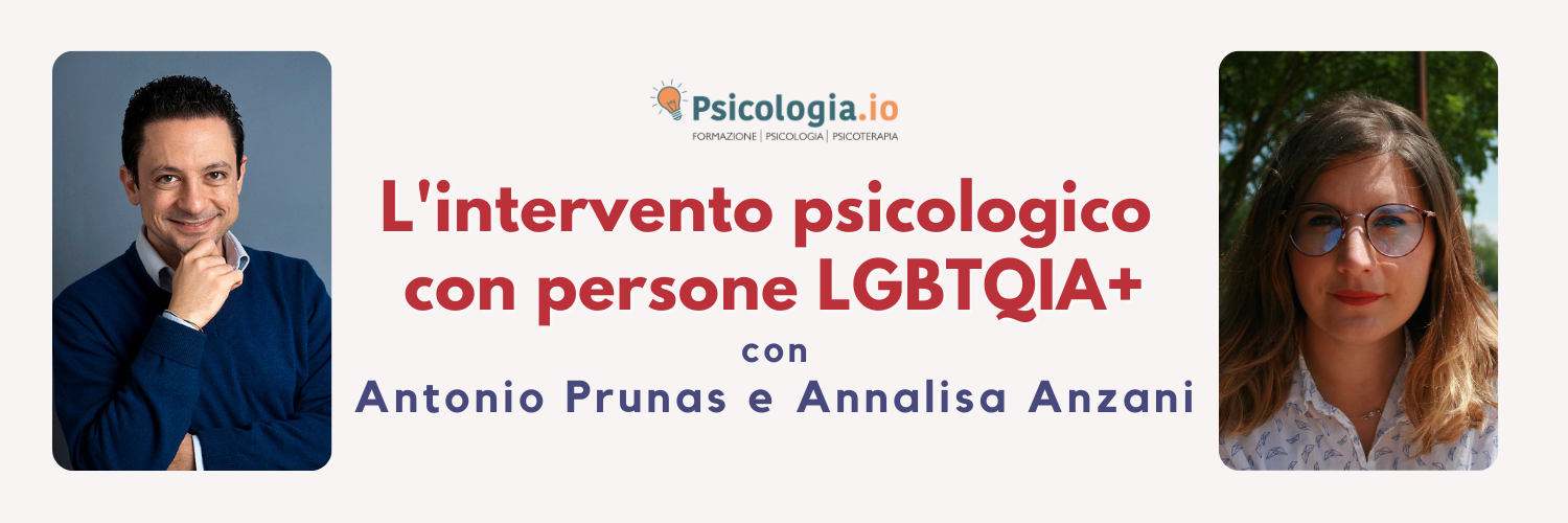 L'intervento psicologico con persone LGBTQIA+