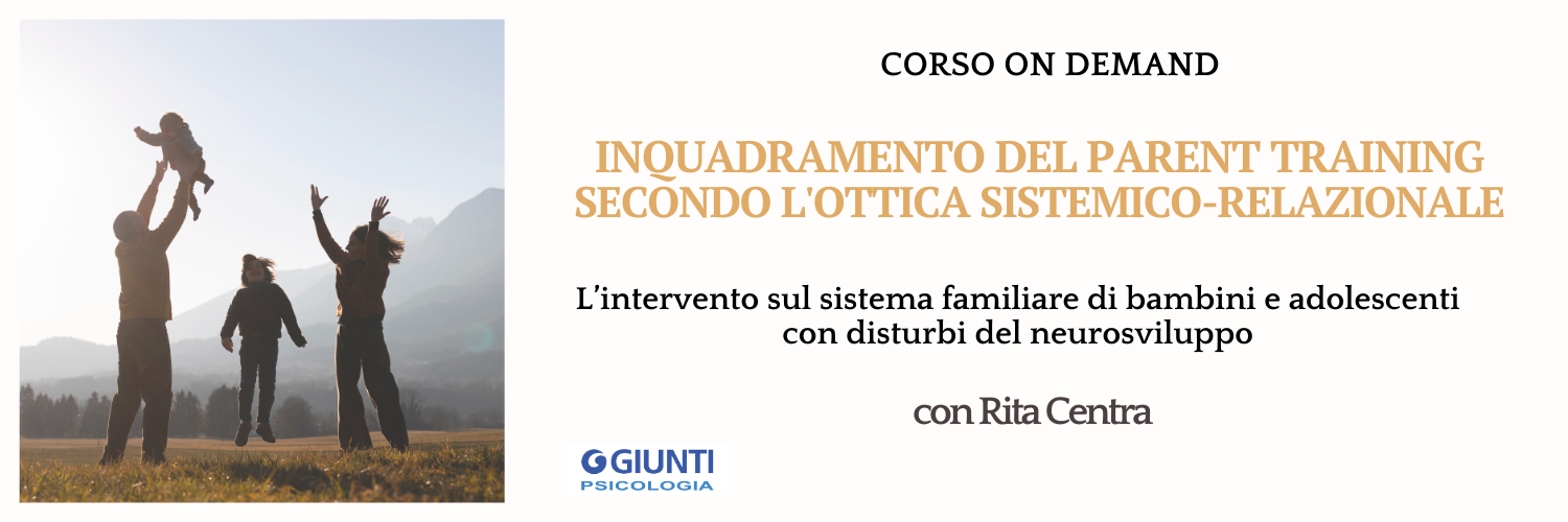 Inquadramento del parent training secondo l’ottica sistemico-relazionale