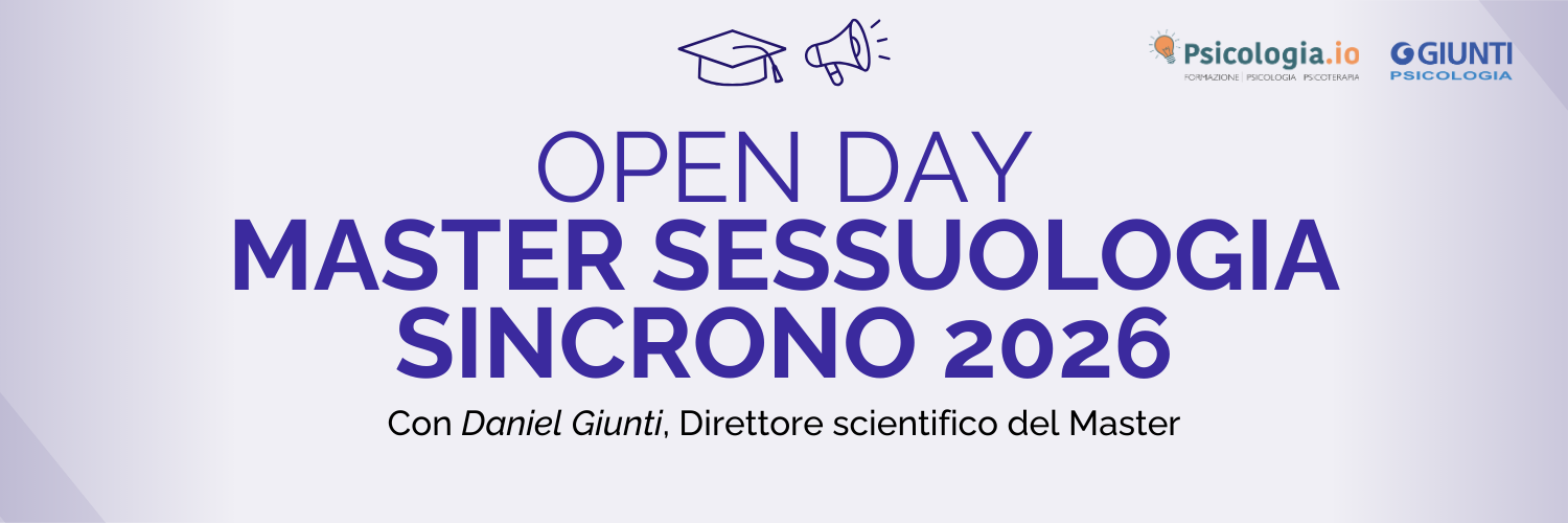 OPEN DAY MASTER SESSUOLOGIA SINCRONO 2026