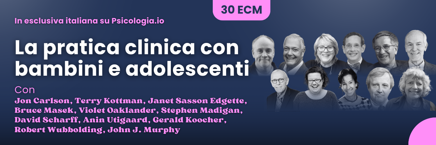 La pratica clinica con bambini e adolescenti