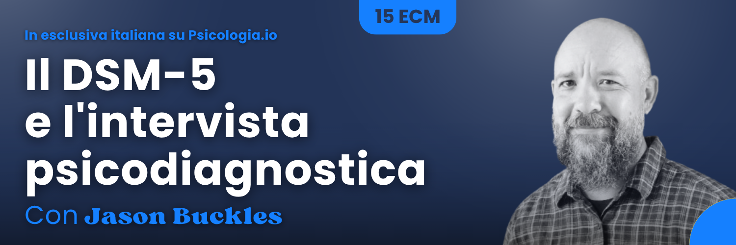Il DSM-5 e l'intervista psicodiagnostica