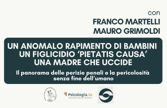 Un anomalo rapimento di bambini. Un figlicidio ‘pietatis causa’. Una madre che uccide. 