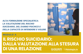 Il rischio suicidario: dalla valutazione alla stesura di una relazione
