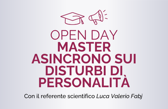OPEN DAY MASTER IN DISTURBI DI PERSONALITA'