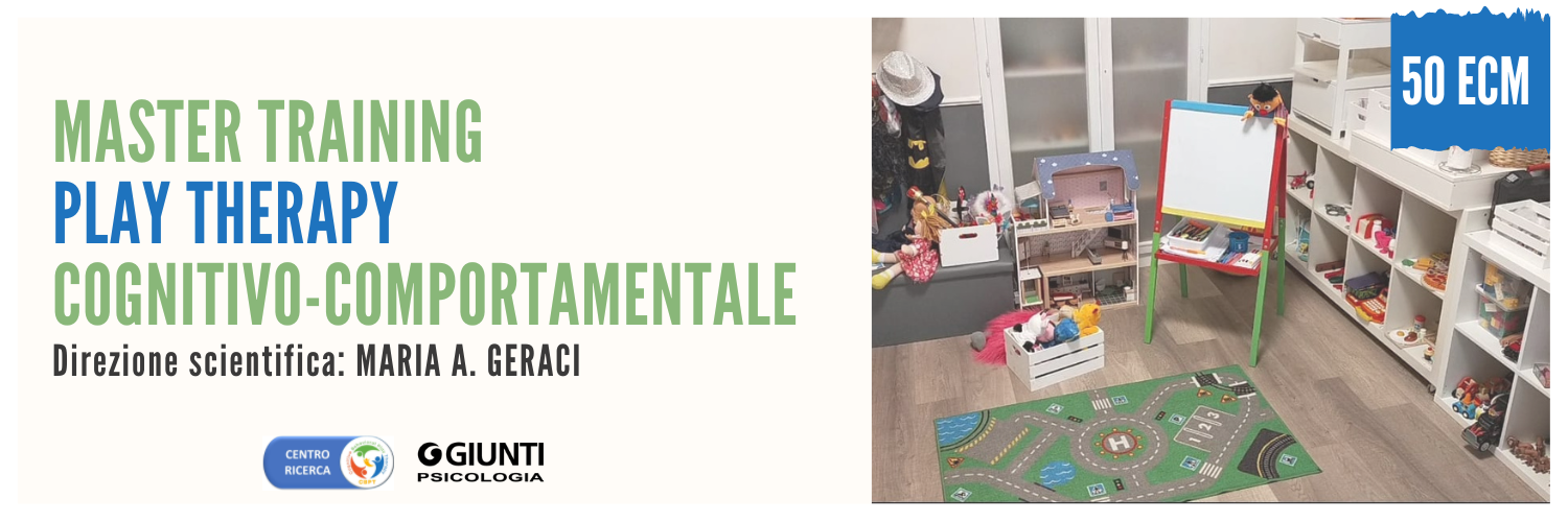 MASTER TRAINING in Play Therapy cognitivo-comportamentale MASTER TRAINING in Play Therapy cognitivo-comportamentale